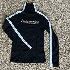 Harley Davidson black turtleneck